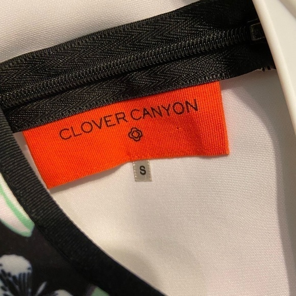 CLOVER Canyon Floral Collage Midi Dress - Picture 7 of 8